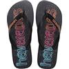 Havaianas Top Logomania Print Unisex - Adulto FlipFlop New Graphite 33 EU