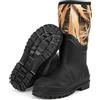 GUGULUZA Stivali di Gomma Uomo Impermeabili Neoprene Scarpe Alte per Caccia Cortile
