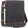 VISCONTI - Borsa a Spalla in Pelle - Messenger Bag e Ufficio Uomo - Borsa a Tracolla Media da Lavoro - 18410 Jasper - Olio Marrone