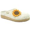 HAFLINGER Schuhe Damen Hausschuhe Pantoffeln Wollfilz Grizzly Maya 731041, Numero:42 EU, Colore:Beige