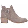 Nero Giardini E512701D Velour Col. Creta Tronchetti per Donna in nabuk con tacco medio e lampo (Taglia 40)