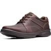 Clarks Bradley Walk, Oxford Uomo, Pelle Martellata Marrone, 40 EU