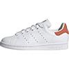 adidas Stan Smith J, Sneaker Bambini e ragazzi, Ftwr White Off White Preloved Red, 36 2/3 EU