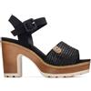 REFRESH - Sandali Donna Nero - Scarpe comode e versatili - Moda casual - Modello 17528103 (Misurare 40)