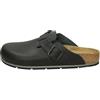 Birkenstock Zoccoli in Pelle Boston PRO - Edizione Limitata - Scarpe da Lavoro Certificate di Alta qualità per Medicina, Gastronomia e Servizio, Nero, 42 EU Stretta