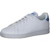 adidas Advantage K, Sneaker Unisex - Bambini e ragazzi, Cloud White Blue Rush Core Black, 38 EU