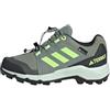 Adidas Unisex - Bambini Terrex Gore-Tex Hiking Shoes, Silver Green/Green/Crystal Jade, 39 1/3 EU