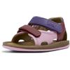 Camper Bicho K800362, Sandalo a 2 cinturini Bimba 0-24, Multicolore 013, 21 EU