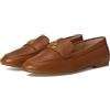 Lauren Ralph Lauren Mocassino Donna Averi Iii in Pelle Brunita, Sella profonda marrone chiaro., 42 EU