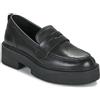 Geox Spherica Ec7 Donna in Pelle Nero Mocassino Donna Traspirante ed Ultra ammortizzato, dal Design Moderno e dal Mood cittadino.