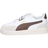 PUMA Sneakers Shuffle Downtown Unisex 44, White Flat Bronze Vapor Gray Brown