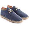 ABARCA Espadrillas da Uomo in Iuta e Tessuto Terra Fatta a Mano Scarpe Casual Tipo Blucher con Lacci Flessibile, Morbido e Traspirante