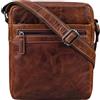 STILORD "Oli" Borsello Uomo Pelle Piccolo Vintage | Borsa Tracolla in Cuoio Crossbody | Borsa Uomo Elegante per Lavoro e Viaggio 11 Pollici DIN A5 Colore:nero