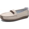 Solaud Donna Casual Pelle Mocassini Comodi Guida Antiscivolo Piatti Oxford Slip-on Quotidiani Pendolari Passeggiate Tempo Libero Scarpa