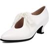 Lizoleor Classic Kitten Heel Pointed Toe Lacci Donna Pump