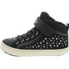 Geox J Kalispera Girl I, Scarpe da Ginnastica Bambine e ragazze, Nero, 31 EU