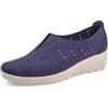 Fly Flot Scarpa Donna in Sintetico con Fori e Inserto Elastico, Sottopiede in Memory Estraibile
