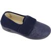 Hergos H069 - Scarpa/Pantofola Comfort in Tessuto Elasticizzato - Rete/Fortelast Blu