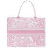 FENGJINRUHUA - Borsa tote da donna in lino e cotone, borsa di grande capacità in jacquard, stile retrò