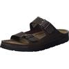 Berkemann Adam, Pantofole Uomo, Marrone Scuro Nero, 42 2/3 EU