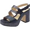 Valleverde 32510 Sandali Donna Cerimonia Scarpe Tacco Nero