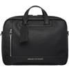 Armani Exchange Essential, Capri, Doppia Zip, Valigetta Uomo, Taglia Unica