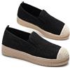 GLAMORA Espadrillas Donna Mocassini Slip On Ballerine Scarpe Piatte Platform Traforate Pizzo Traspiranti Estive Comode Elastiche Leggere Suola Gomma Antiscivolo Morbide