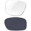 WANXIN Lenti di ricambio per occhiali da sole Ray-Ban Meta RW7001 (50 mm), fotocromatiche/blocco della luce blu/lenti polarizzate, Grigio fotocromatico con blocco della luce blu
