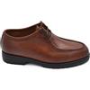 Malu Shoes Scarpa Uomo Modello Ingegnere in Vera Pelle Cuoio Abrasivato con Gomma Nera Ultraleggera E Lacci Tono su Tono
