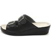 Dr.Punto Rosso Dr Punto Rosso Medical Comfort 400SB Sandali Zoccoli Sabot Pantofole Scarpe Pelle Donna, Nero, EU 41