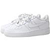 Nike Air Force 1 Scarpe sportive per bambini (bianco, eu_Footwear_Size_System, Big_Kid, Numeric, Medium, Numeric_36_Point_5)