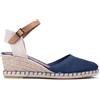 VERBENAS Espadrillas con Zeppa Malena Serraje Iris