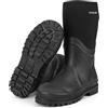 GUGULUZA Stivali di Gomma Uomo Impermeabili Neoprene Scarpe Alte per Caccia Cortile