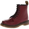 Dr. Martens Junior Lace Up Boots Inside Zip Delaney