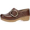 Dansko Pearson Clogs for Women - Rocker Sole And Arch Support for Comfort Tan 7.5-8 M US