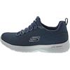 Skechers Uomo 58360-bbk, Scarpe Sportive, Bordo in Rete Blu Navy, 41.5 EU