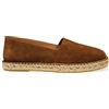 Frau Espadrillas in Pelle Scamosciata 18B1 (Marrone, Numeric_43)