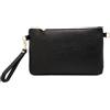 Mauro Pelletteria Pochette Donna con Tracolla Borsa Clutch Donna Elegante in Pelle Morbida Made in Italy Borsa da Polso Modello Mya