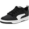 PUMA Rebound Layup SL JR sneaker bianca da ragazzo 370490-01
