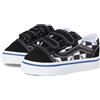 Vans Old Skool V RCFSL1 Rose Gold Glitter Scarpe Bambina Sneakers Strappi