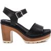REFRESH - Sandali Donna Nero - Scarpe comode e versatili - Moda casual - Modello 17278104 (Misurare 41)