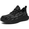 SPIEZ Antistatiche Scarpe Antinfortunistiche Donna S1P Comode | Slip-on Scarpe da Lavoro con Suole Intermedie Anti-perforazione, Antiscivolo Safety Shoes Traspiranti