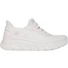 Skechers Bobs B Flex 117391 Linear Force White Slip-On per Donna in Tessuto Bianco (Taglia 40)