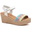 NOESLOMISMO BY DILEMA NON È LO Stesso Scarpe Donna Spring/Summer 2023 Sandalo Zeppa, multicolore, 37 EU