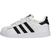 adidas Superstar, Sneakers Unisex - Bambini e ragazzi, Ftwr White Core Black Ftwr White 076, 29 EU