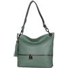 AMBRA Moda AmbraModa GLX37 - Borsa a tracolla da donna in pelle