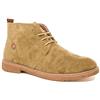 Evoga Scarpe polacchine uomo scamosciate calzature inglesine casual eleganti