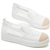 GLAMORA Mocassini Donna Espadrillas Ballerine Slip On Traforate Pizzo Traspiranti Leggeri Elastico Senza Lacci Punta Rinforzata Suola Antiscivolo Comode Scarpe Estate