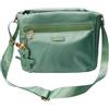 NAJ-OLEARI Borsa a Tracolla in Ecopelle, 24,5x32x15 cm, con Dettagli Decorativi e Charm