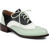 BAISOILIHA Donne Perforated Classico Stringata Oxfords Brogue Wingtip Punta Rotonda Derby Saddle Ecopelle Piatto Scarpe Serata Festa Lavoro Jeans Dress Scarpe